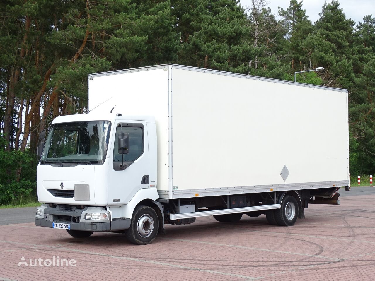 Renault MIDLUM 180 DCI  box truck