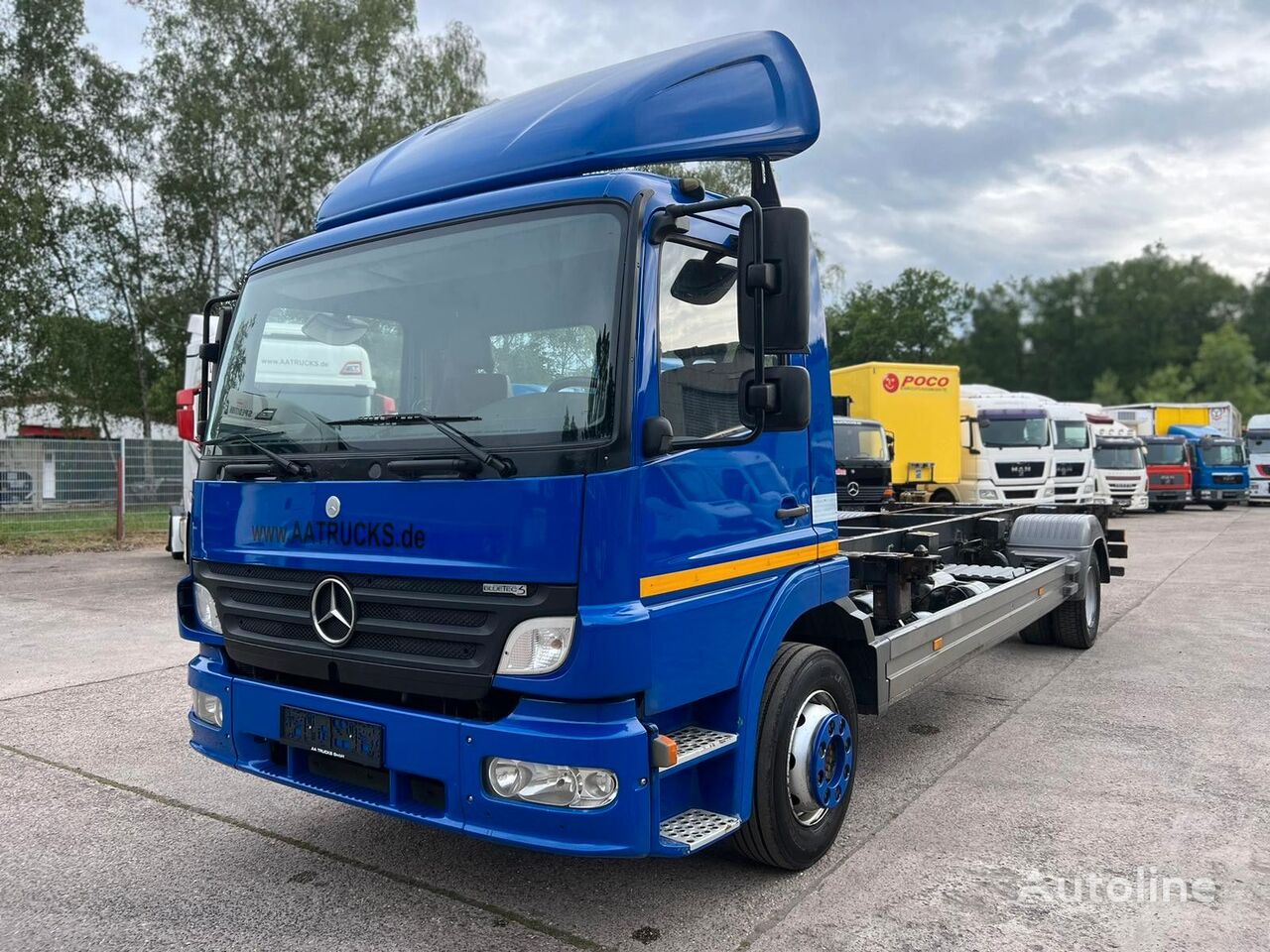 Mercedes-Benz ATEGO 1218 chassis truck
