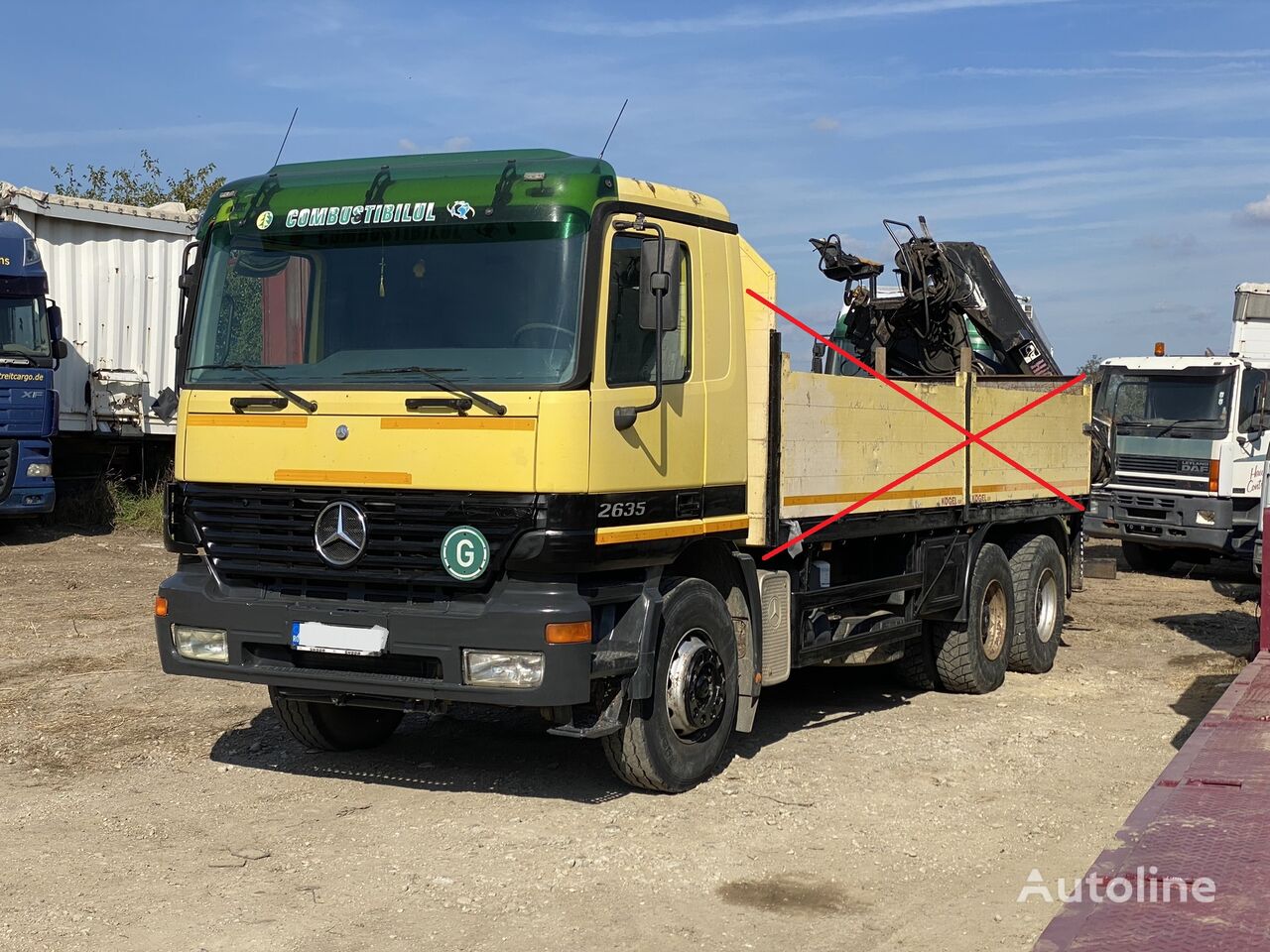 Mercedes-Benz Actros  chassis truck