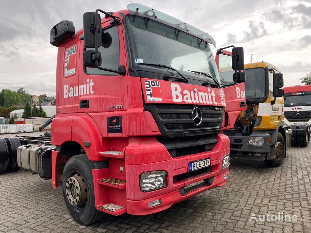 Mercedes-Benz Axor 2540 chassis truck