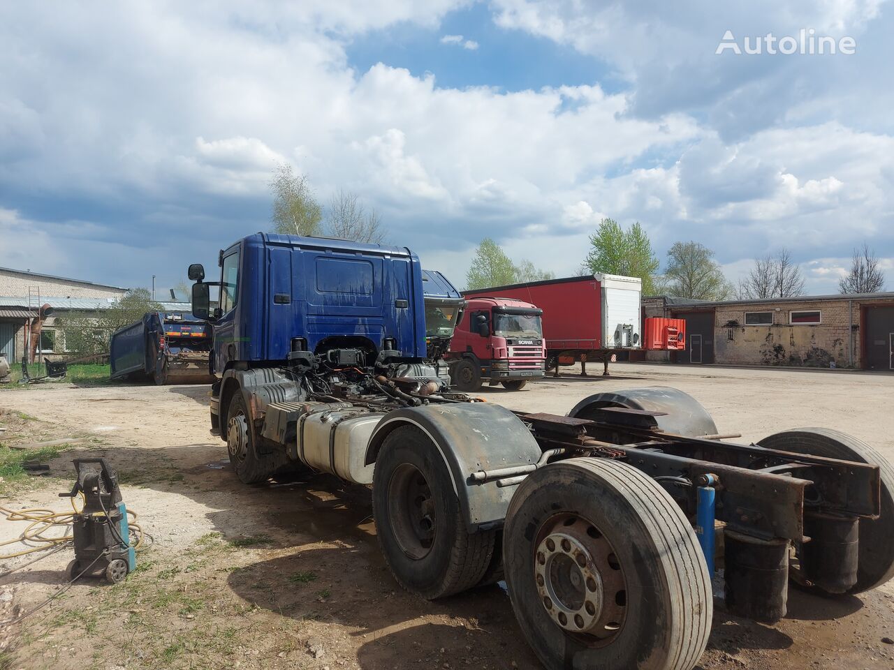 Scania P310 chassis truck