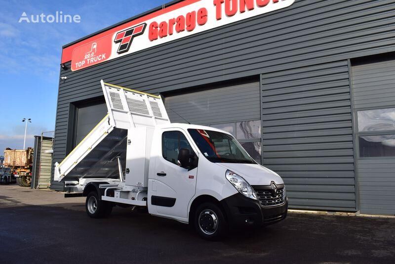 new Renault MASTER BENNE COFFRE 165CV ROUES JUMELEES dump truck < 3.5t