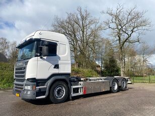 Scania R490 6x2 Retarder Low km 455k km container chassis