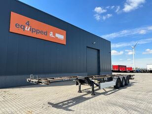 Schmitz Cargobull 45FT HC, Leergewicht: 4.240kg, BPW+Trommel, NL-Chassis, APK: 05/ container chassis semi-trailer