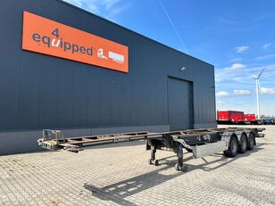 Schmitz Cargobull 45FT HC, leeggewicht: 4.240kg, BPW+trommel, NL-chassis, APK: 07/ container chassis semi-trailer
