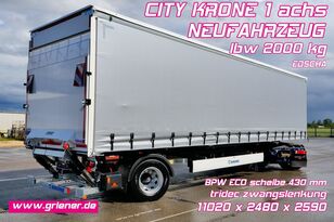 new Krone SEP 10 CITY GARDINE TRIDEC LBW curtain side semi-trailer