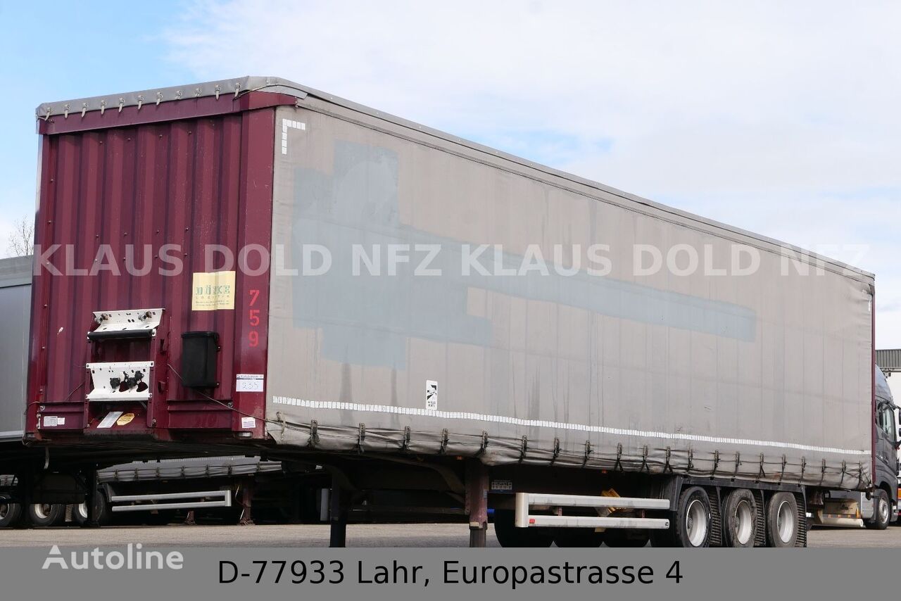 Krone XL curtain side semi-trailer
