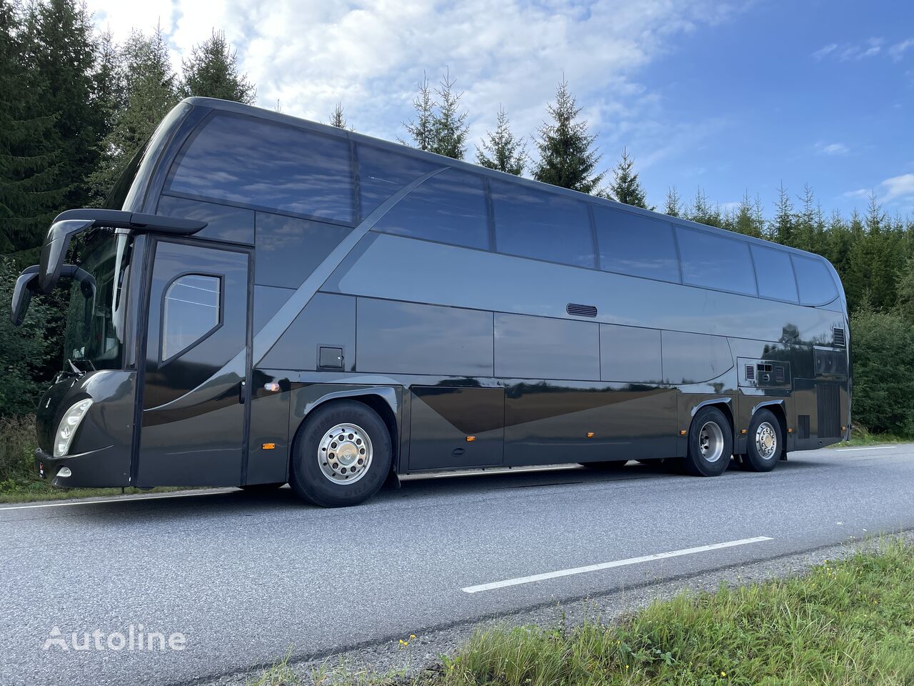 Scania Atomic. Specially made for artist/tour/VIP! double decker bus