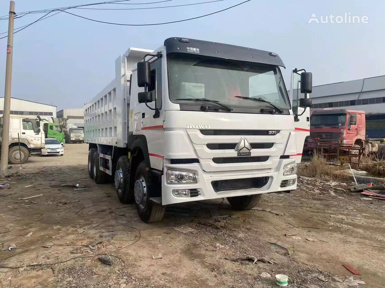 Howo 420HP 12  dump truck