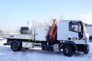 IVECO Eurocargo 120E18 Crane Palfinger / 3-way tipper / sleeper cab dump truck
