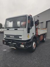 IVECO Eurotech 190 E27 - TIPPER + CRANE FASSI - FULL STEEL dump truck