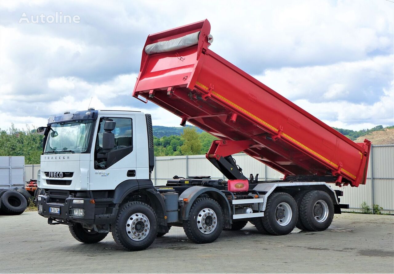 IVECO Trakker 360 Kipper + Bordmatic 6,20m 8x4 !!  dump truck