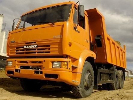 new KamAZ 6520 dump truck