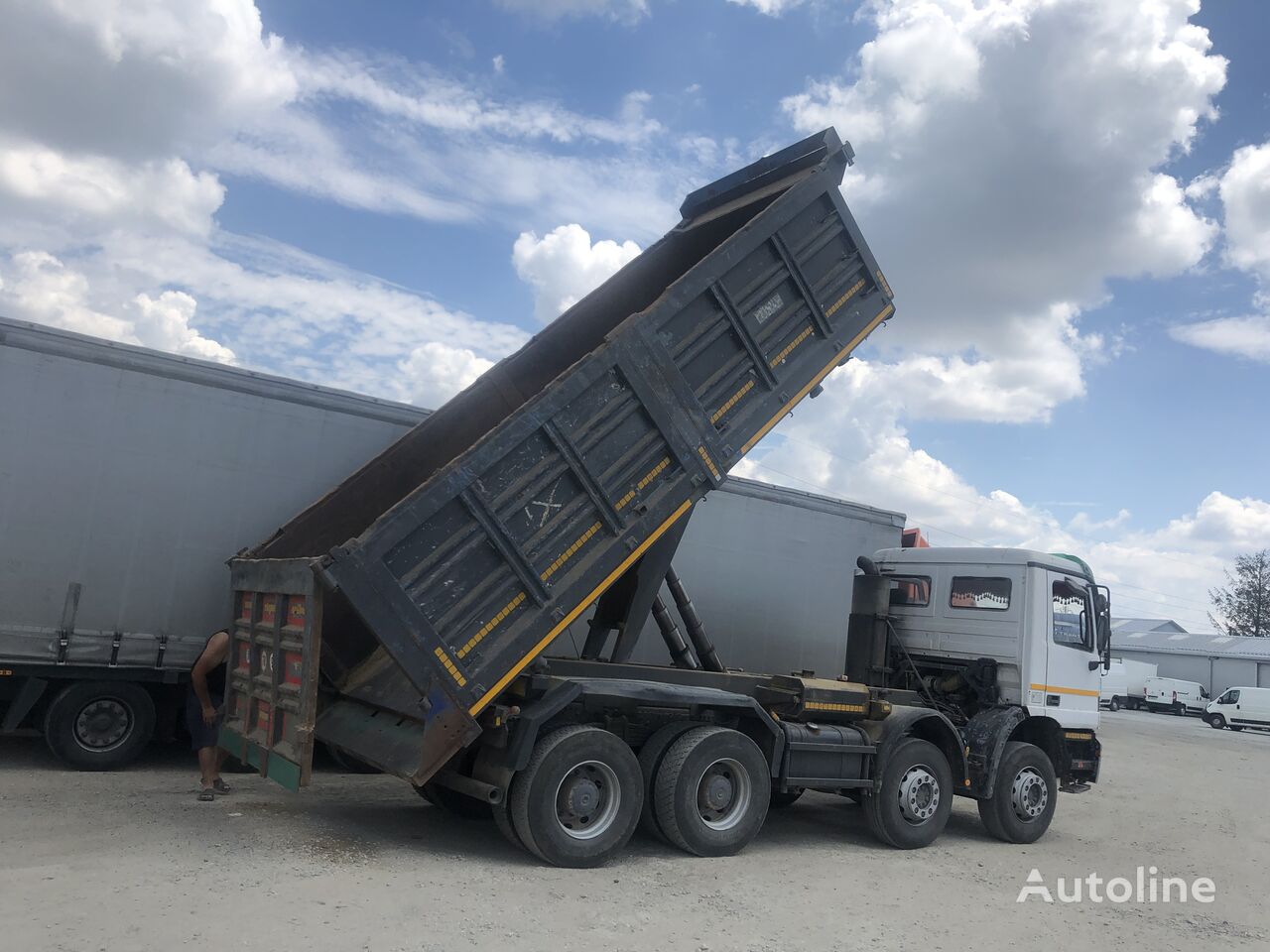 Mercedes-Benz ACTROS MP1 EXPORT dump truck