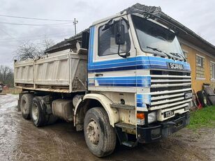 Scania 113.380 6x4 typer with big axels dump truck