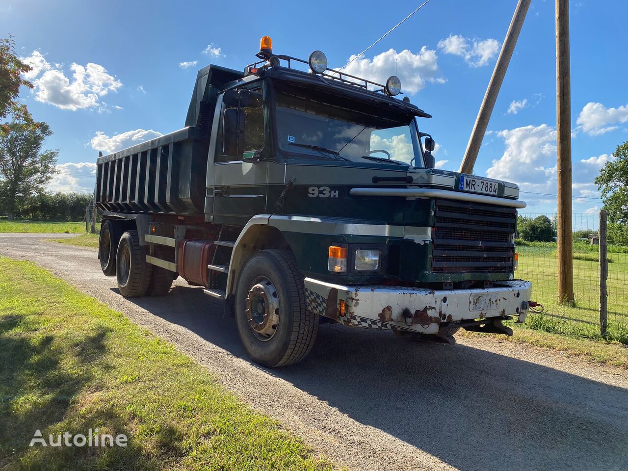 Scania 93 dump truck