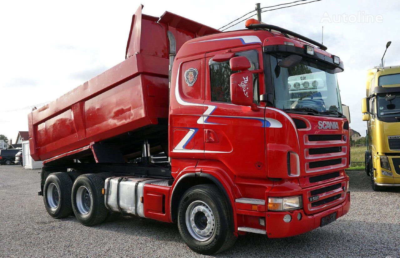 Scania R580 6x4 Euro3 dump truck