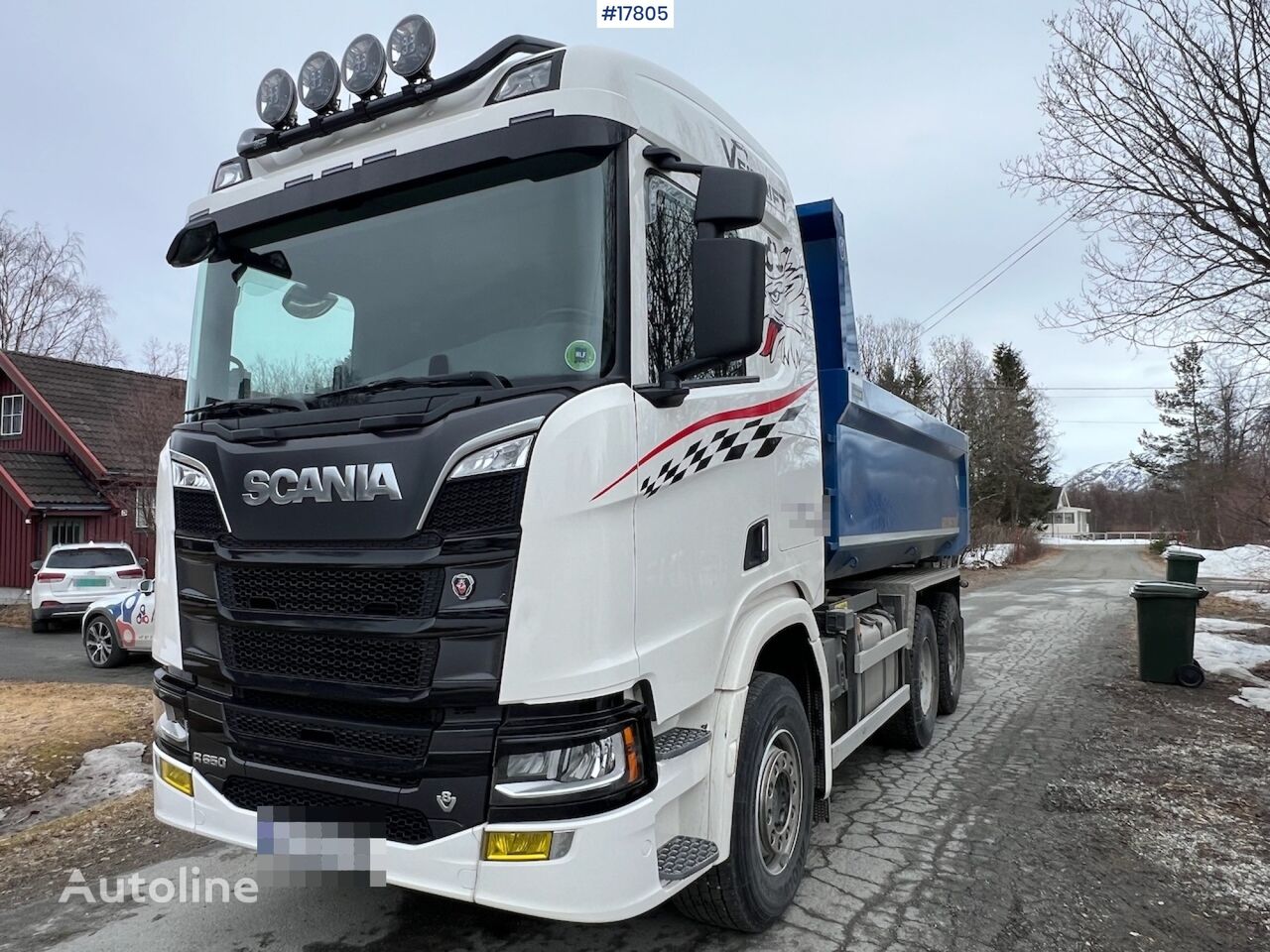 Scania R650  dump truck