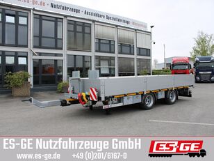 new ES-GE Tandemanhänger - Containerverr flatbed trailer