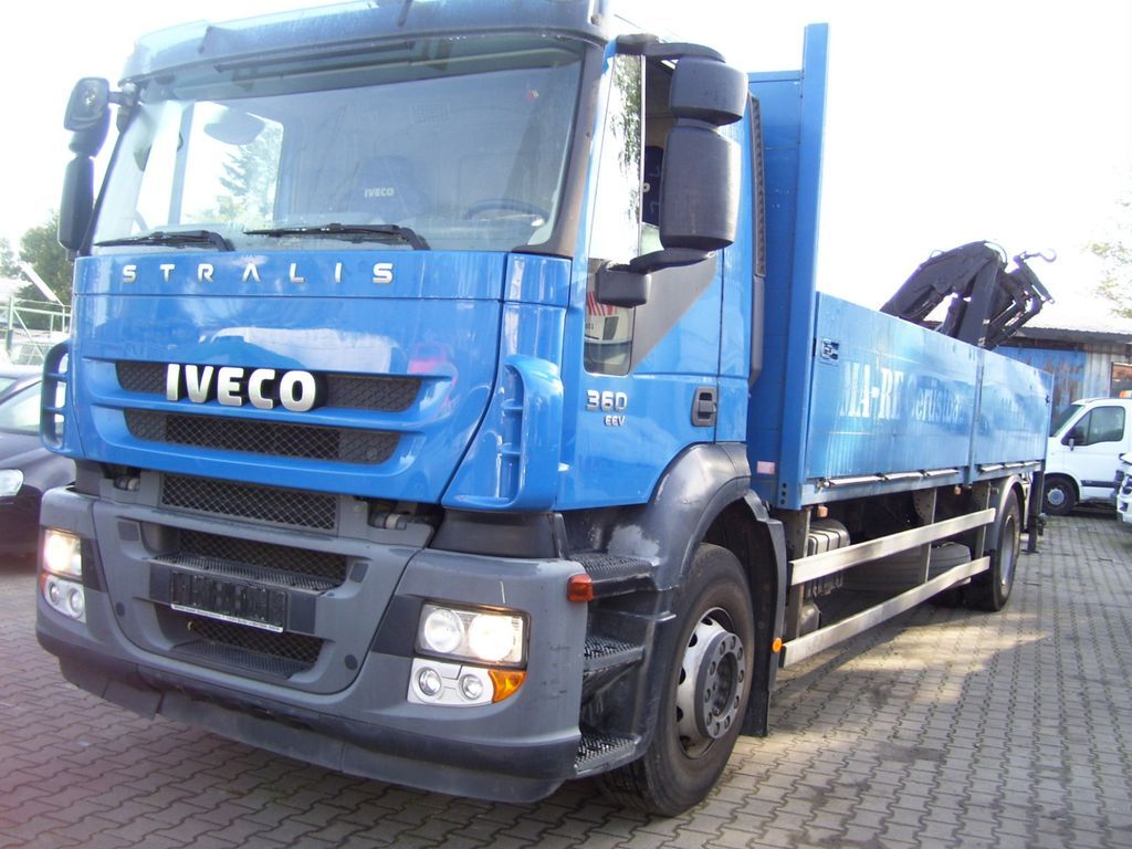 IVECO Stralis 360 flatbed truck