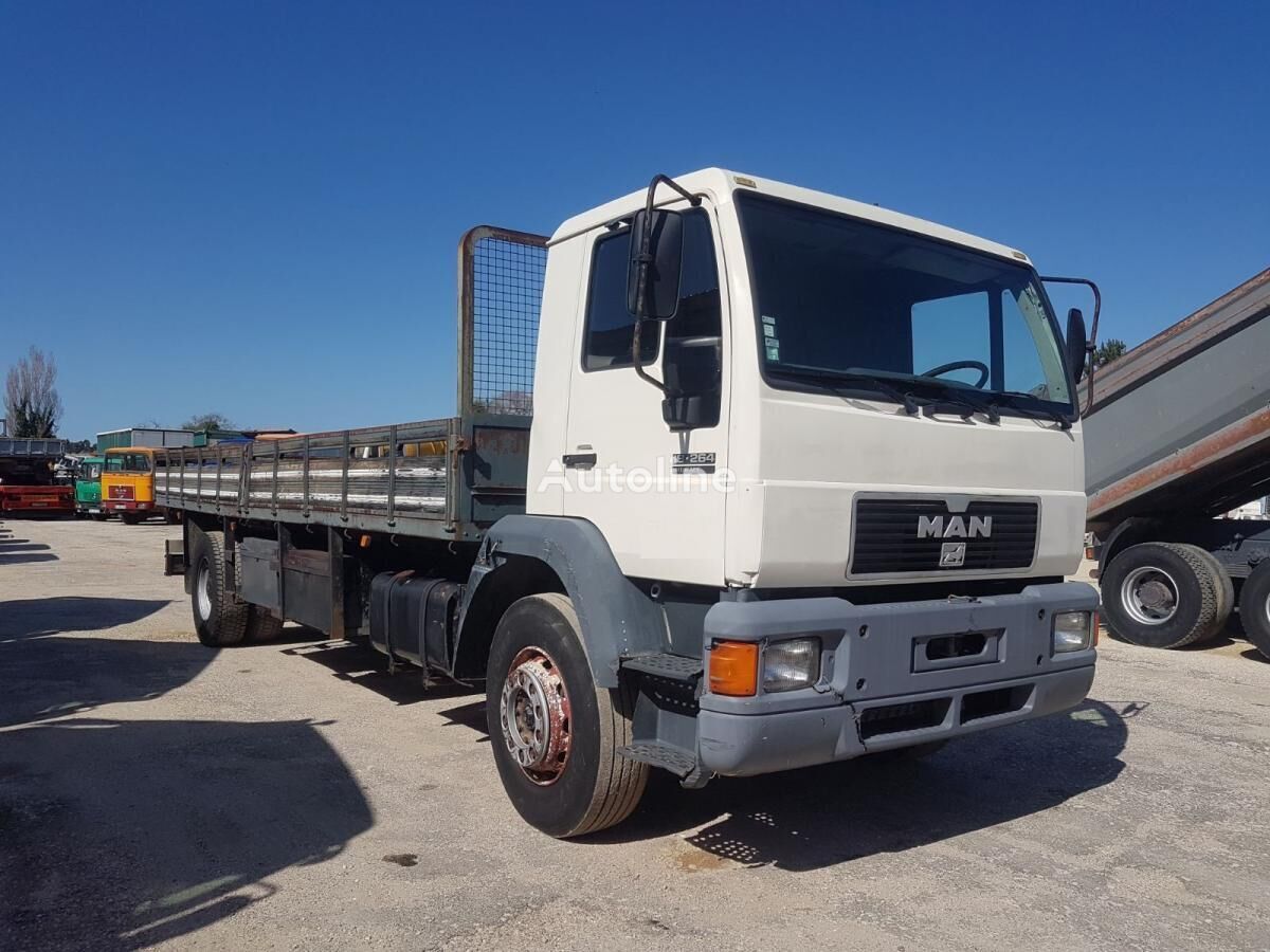 MAN 18.264 TOP TRUCK - LONG FLAT BED flatbed truck