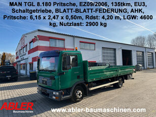 MAN TGL 8.180 Pritsche BLATT-BLATT AHK 7500 kg flatbed truck