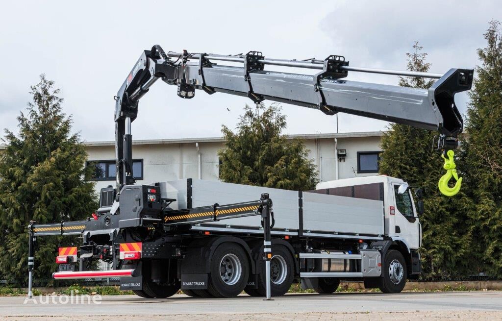 new Renault flatbed truck