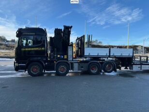 Scania R490  flatbed truck