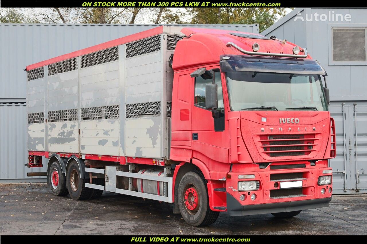 IVECO STRALIS 260, 6x2, BDF, ANIMAL TRANSPORTATION horse truck