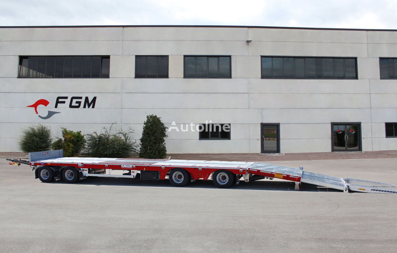 new FGM 44 low loader trailer