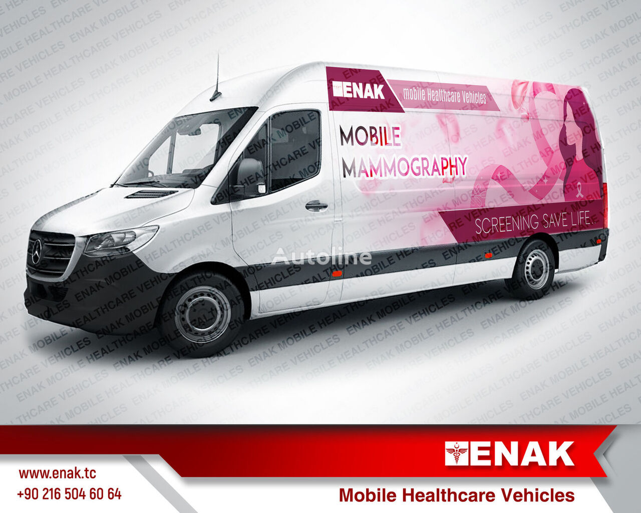 new Mercedes-Benz MOBILE CLINIC MAMOGRAPHY VEHICLE ambulance