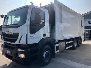 IVECO STRALIS 310 TRE ASSI COMPATTATORE RIFIUTI OMB EURO 6 garbage truck
