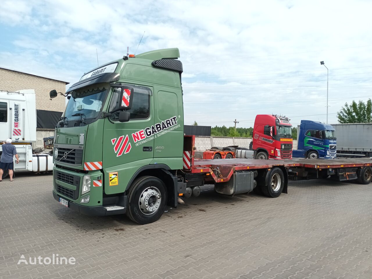 Volvo FH 13.460 platform truck