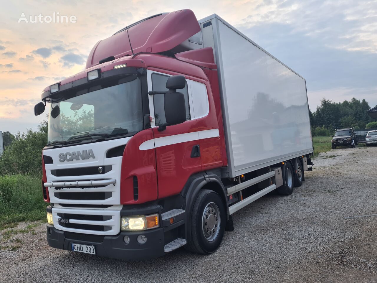 Scania G 480 refrigerated truck