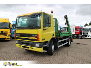 DAF CF 250 + EURO 2 + MANUAL skip loader truck