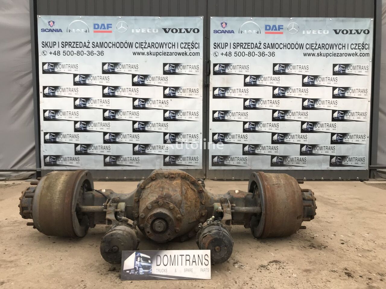 Renault P1370 A differential for truck tractor