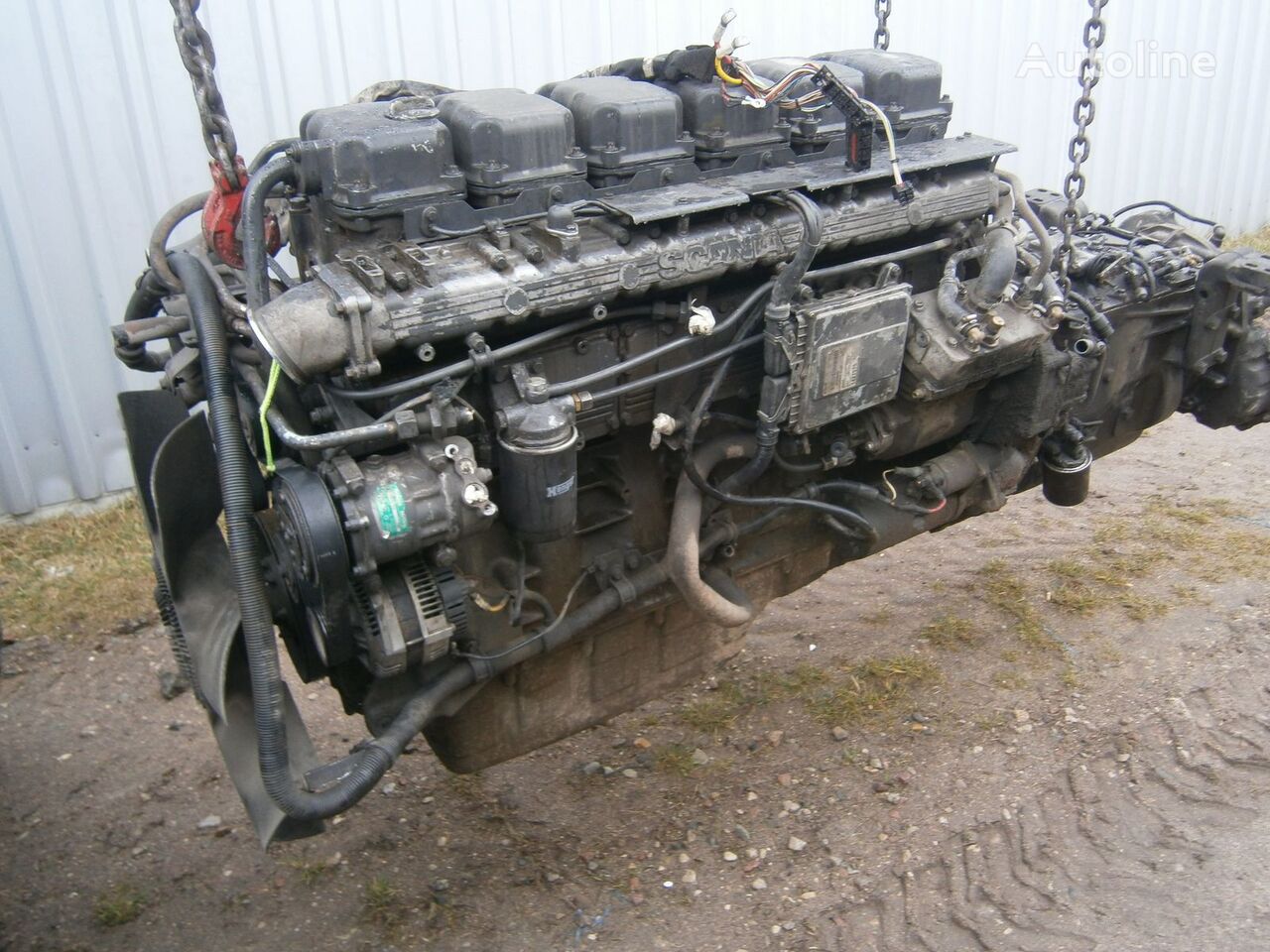 Scania 124 R 380 DC1102 engine for Scania 124 truck