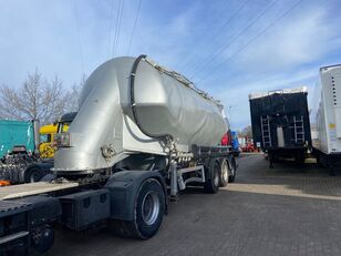 damaged Feldbinder Zement/Beton Silo 35 ccm Unfallschaden cement tank trailer