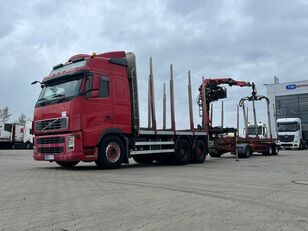 Volvo FH 520 timber truck + timber trailer
