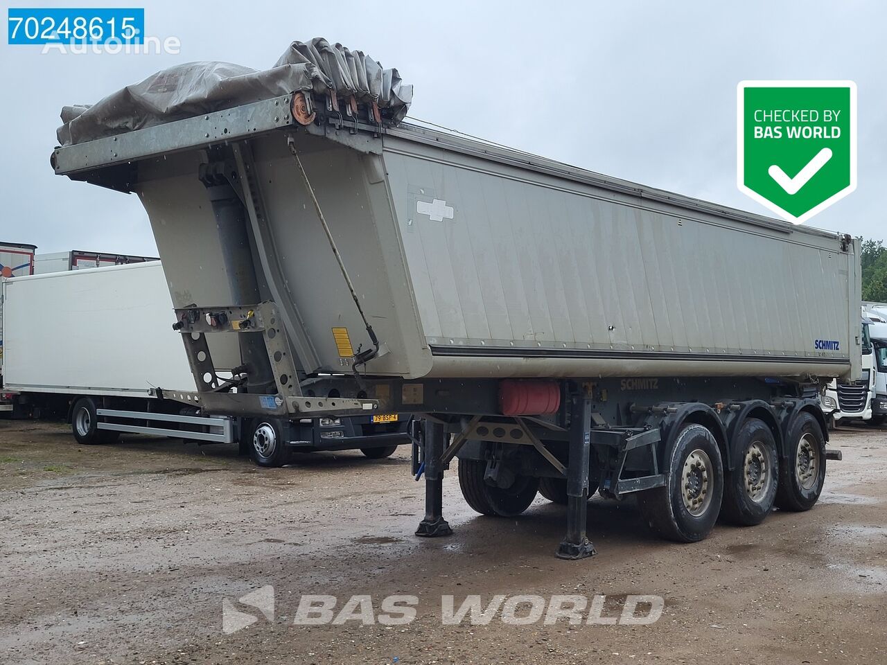 Schmitz Cargobull SGF*S3 Liftachse 28m3 tipper semi-trailer