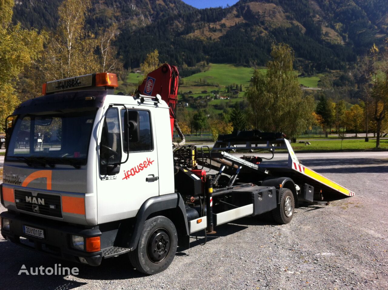 MAN L2000 tow truck