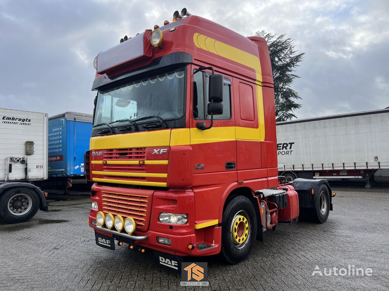 DAF XF95.430 EURO 3 - AUTOMATIC - BELGIUM SHOW TRUCK - TOP! truck tractor